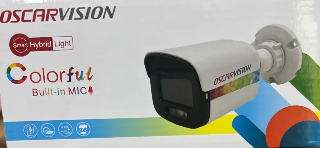 OSCAR VISION Caméra Bullet IP Night Color 4Mp