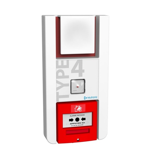 [INCENDIE-PILE] ALARME INCENDIE TYPE4 PILE